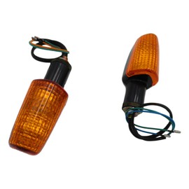 M3 Honda Genuine Type Turn Signal CB400SF NC31 Hornet Jade Type Set (Orange Lens, 4 Pieces)