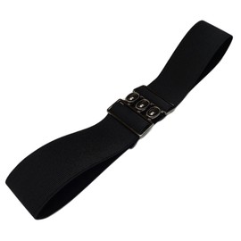 Thick Elastic Belt, 2.0 inches (5 cm), One Size Fits Most, Adjustable Length, Elastic Sash Belt for Tunic, Dresses, Blousing, Color Variations -