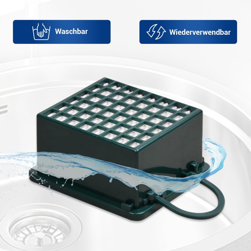Staubbeutel-Profi HEPA Filter for Vorwerk Kobold VK130 VK131 – VK131SC