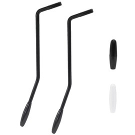 Marvexi 2Pcs 6mm & 5mm Whammy Bar Thread Tremolo Frm, Metal vintage Electric Guitar Tremolo Arm for Electric Guitar Tremolo System(Black)