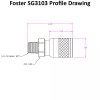 Foster Solid Brass Quick Coupler Air Hose Connector Fittings 1/4