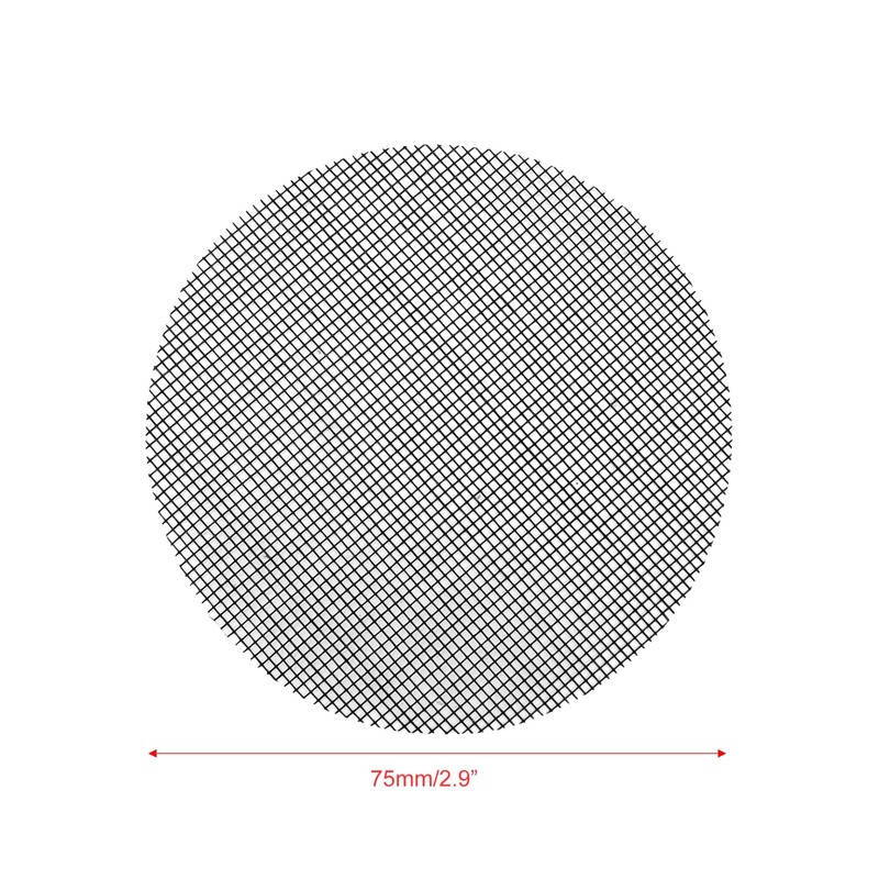 Semetall 150Pcs Flower Pot Hole Mesh Pad Round,Plant Pot Drainage