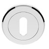 Carlisle Brass SZM Lock Profile Escutcheon, Polished Chrome, SZM003CP