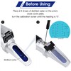 Antifreeze Tester Refractometer 4-in-1 Coolant Tester for Checking Freezing Point