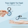 Pawaii Silent Silicone Dog ID Tag, Modifiable Pet Online Profile