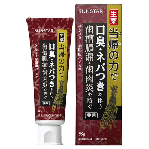 Sunstar Medicated Toothpaste, Herbal Medicinal Power, 3.1 oz (85 g) x 6 Set