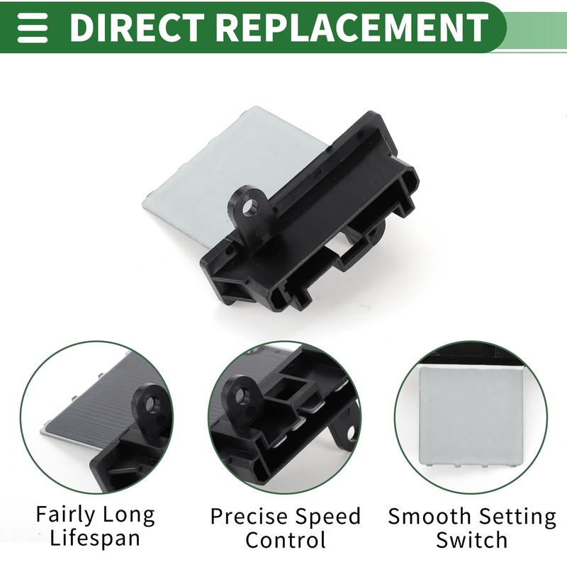 Motoforti HVAC Blower Motor Resistor Heater Blower Resistor for Isuzu