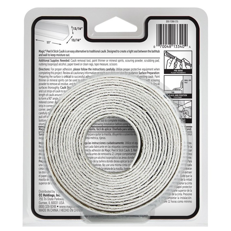 Magic Tub and Wall Peel and Caulk Strip - Create