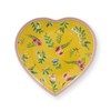 Pip Studio La Majorelle Heart Shaped Plates Yellow D 21.5