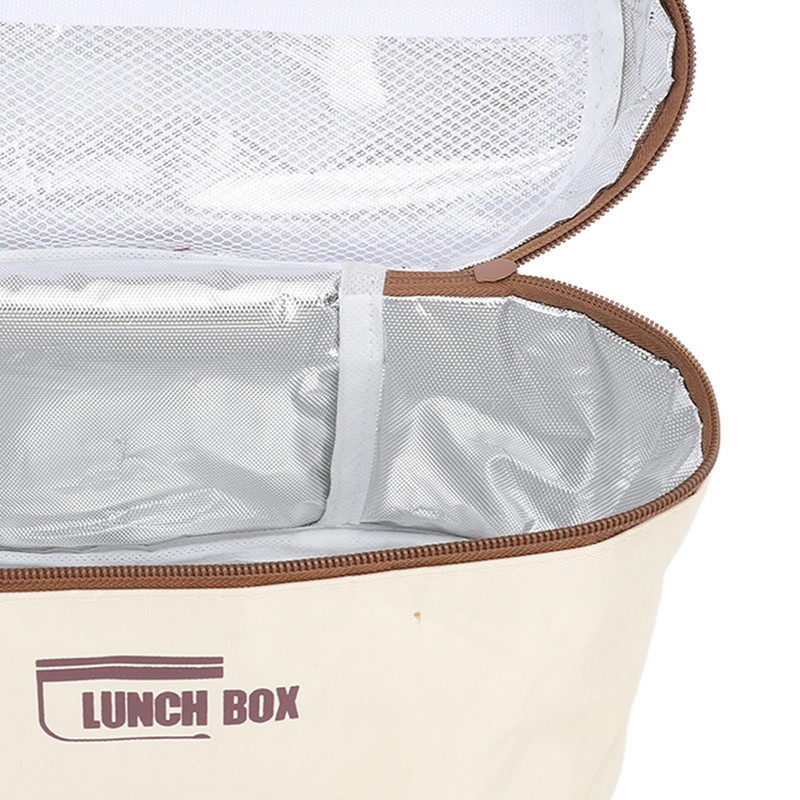 Adult Lunch Box, Portable Insulated Lunch Containers Set, Stackable Stainless