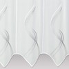 Modern Panel Curtain Samara with Ornamental Embroidery from Plauen Lace