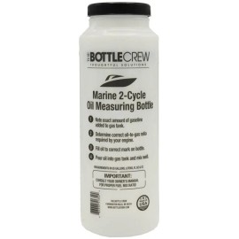 Undisclosed Attwood 11873-1 Wide-Mouth Marine Fuel/Oil Mixing Bottle 1-Quart 2 stroke motor
