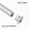 Streamline Easy-Press Pool Return Fitting – Tool-Free, No Glue or