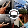 Ameri PVC Plastic Rain Gutter for Cars, Vans, and RVs,