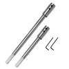 Syrvnto 2-Piece Extension Shaft Set, 254 mm and 178 mm