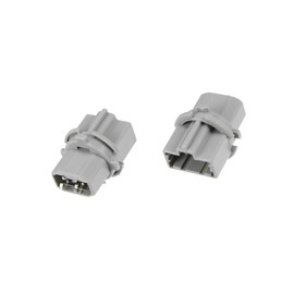 Partuto 2pcs Rear Tail Light Brake Lamp Socket Turn Signal Lights Wire Harness Plug Holder 33515S50003 for Honda Accord for Honda Fit 09-13 for Acura CL RL TSX T20W W Socket Replacement