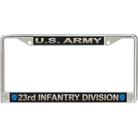 MilitaryBest U.S. Army 23rd Infantry Division License Plate Frame