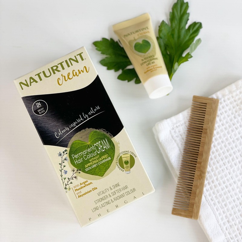 Naturtint Permanent Colour Cream 1N Ebony Black