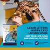 Pettiny 20 Cat Litter Box Liners with Drawstrings - Scratch