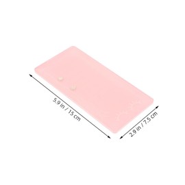 Gatuida 2Pcs Acrylic Eyelash Display Stand Magnetic Lash Workstation for Grafting Smooth Surface Eyelash Extension Pallet Tray for Beauty Salons and Professionals