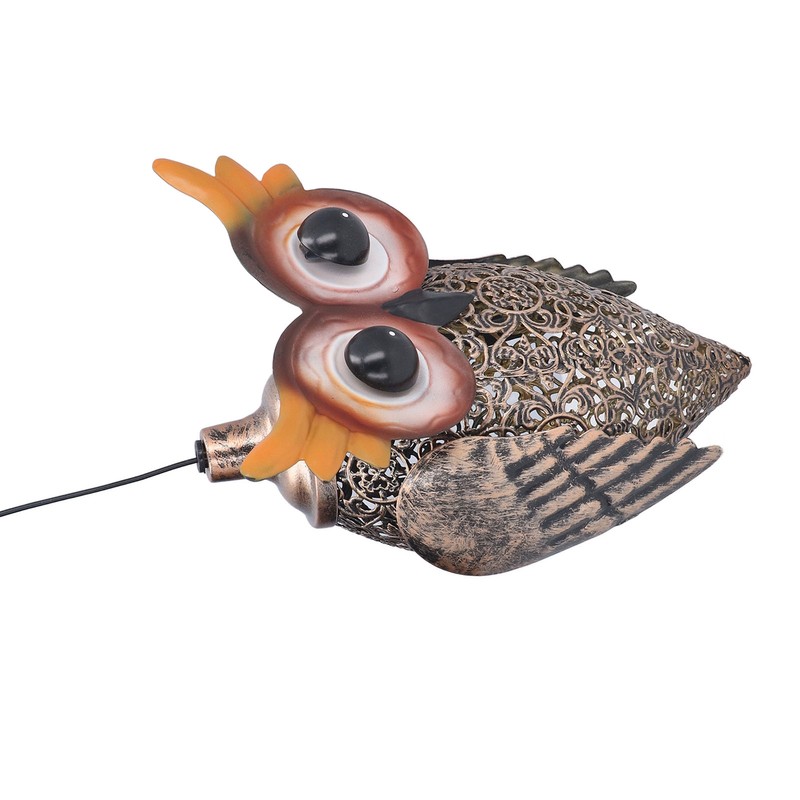 Hanging Solar Light LED IP55 Waterproof Night Owl Design Peaceful