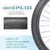 SIMEIQI 2 Pack 24"/26"x 2.125" Bike Tire Folding MTB Mountain