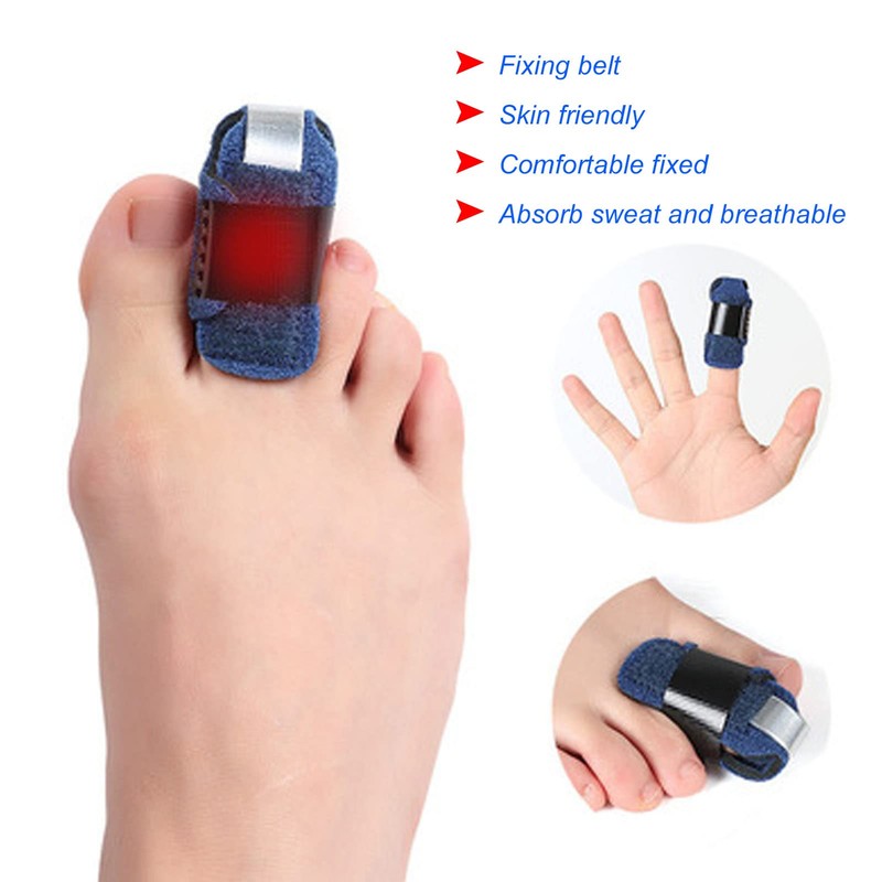 Toe Splint, Toe Straightener Hammer Toe Straightener Fracture Recovery Breathable