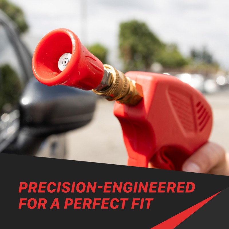 Maxshine Premium Stainless Steel Spray Nozzle Set | Universal ¼″