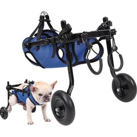 Adjustable Dog Wheel-Chair for Back Legs,Pet Walk Tools,Pet Mobility Aids with Wheels,Dog Leg Brace and Hip Support, Suitable for Back Legs,Dog Assisted Walking Device