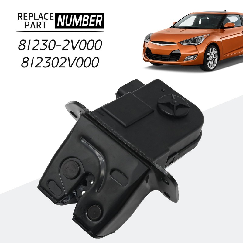 Aynaxcol Tailgate Latch Lock Assembly 81230-2V000 Trunk Latch Lock Actuator