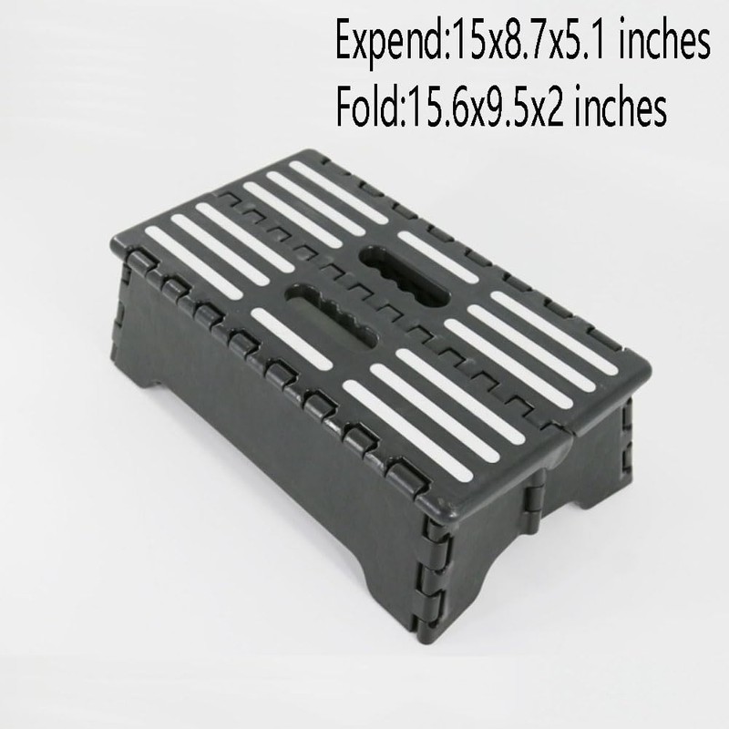 HomDSim Portable Folding Step Riser for Elderly/Adults/Kids,High Riser Step Easy