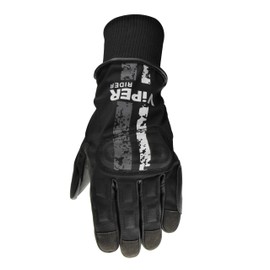 ViPER VPR Commuter Full Finger Motorbike Gloves Heavy Duty Windproof & Waterproof Textile/Leather Motorcycle Gloves CE Approved Winter Motorcycle Gloves Mens for Road Racing, Outdoor Sports