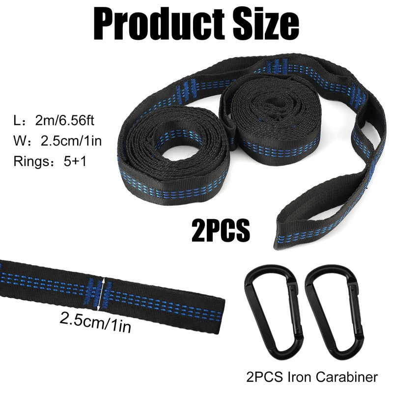 FerraDrend Hammock Attachment, Pack of 2 Swing Hanging Kit Swing