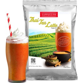 Cappuccine Thai Tea Latte Frappe Mix, 3 Pound (Pack of 1)