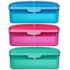Sistema 3965 Lunch Slimline Quaddie 1.5L - Assorted Colors