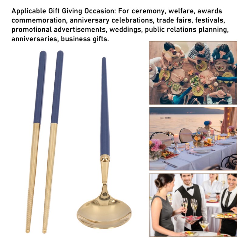 Stainless Steel Flatware Set Reusable Utensils Set Student Cutlery Storage