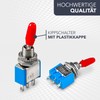 PerfectHD Mini Rocker Switch - Red Plastic Cap - Mini