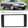 Car Radio Fascia Frame Dashboard Trim 2DIN Replacement for Camry(American