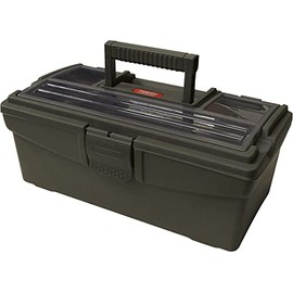 OGK TBM1101DO Osaka Fishing Gear, Tackle Box, 2-Layer Type, Dark Olive