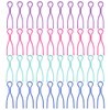HappyHome 40pcs Plastic Bobbin Clips Thread Spool Clips for Sewing