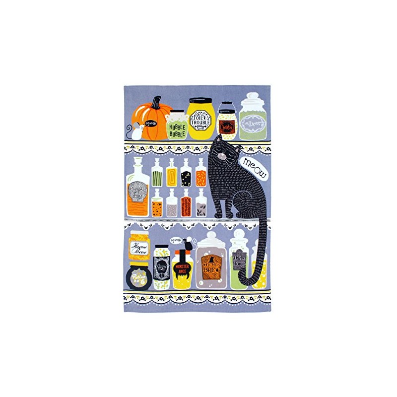 Ulster Weavers 29.1"x18.9" Hubble Bubble Cotton Tea Towel, Multicolor