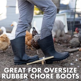 Geroosaty Boot Puller Boot Jack Wooden Boot Remover No Bending Stable Tools Boot Remover