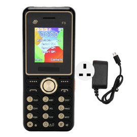 Big Button Cell Phone 3600mAh 3 Cards 3 Standby 2G GSM 100‑240V 1.8 in Screen Seniors Cell Phone for Seniors Black UK Plug