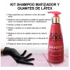Shampoo Matizador Hidratante Para Cabello De Tonos Rojizos
