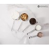 KEAWELL Premium 5-Piece Measuring Cups Set –1/4, 1/3, 1/2, 2/3,