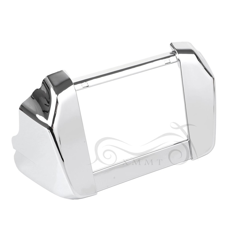 Unbranded Chrome Oil Cooler Surround Cover For Harley Road King