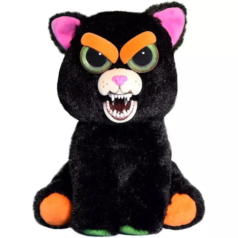 Fiesty Pets Feisty Pets Cranky Cathy Black and Purple Cat