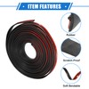 VekAuto Car Windshield Weather Strip Seal, 14mmx5m Windshield Guards Body