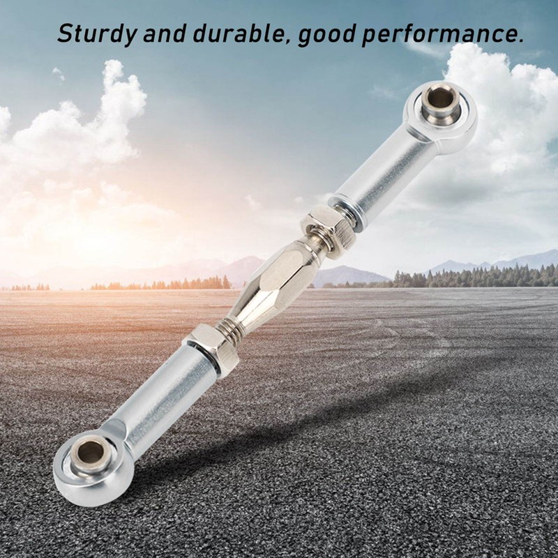 6Pcs Aluminum Alloy Adjustable Push RodsTurnbuckle Rod Linkage Accessories for