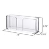 Amazing Abby Acrylic Guest Towel Napkin Holder (8.5"x4.5"), Plastic Napkin
